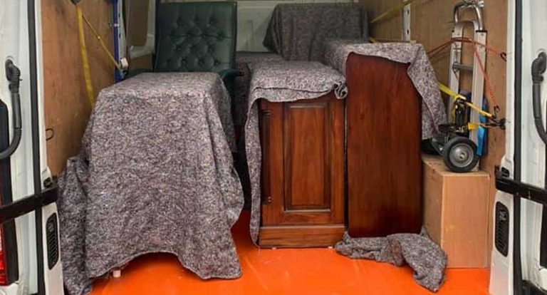 Fragile and Bulky Goods Professionally Secured - Man and Van Service