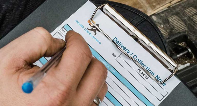 Commercial Document and Package Courier Service
